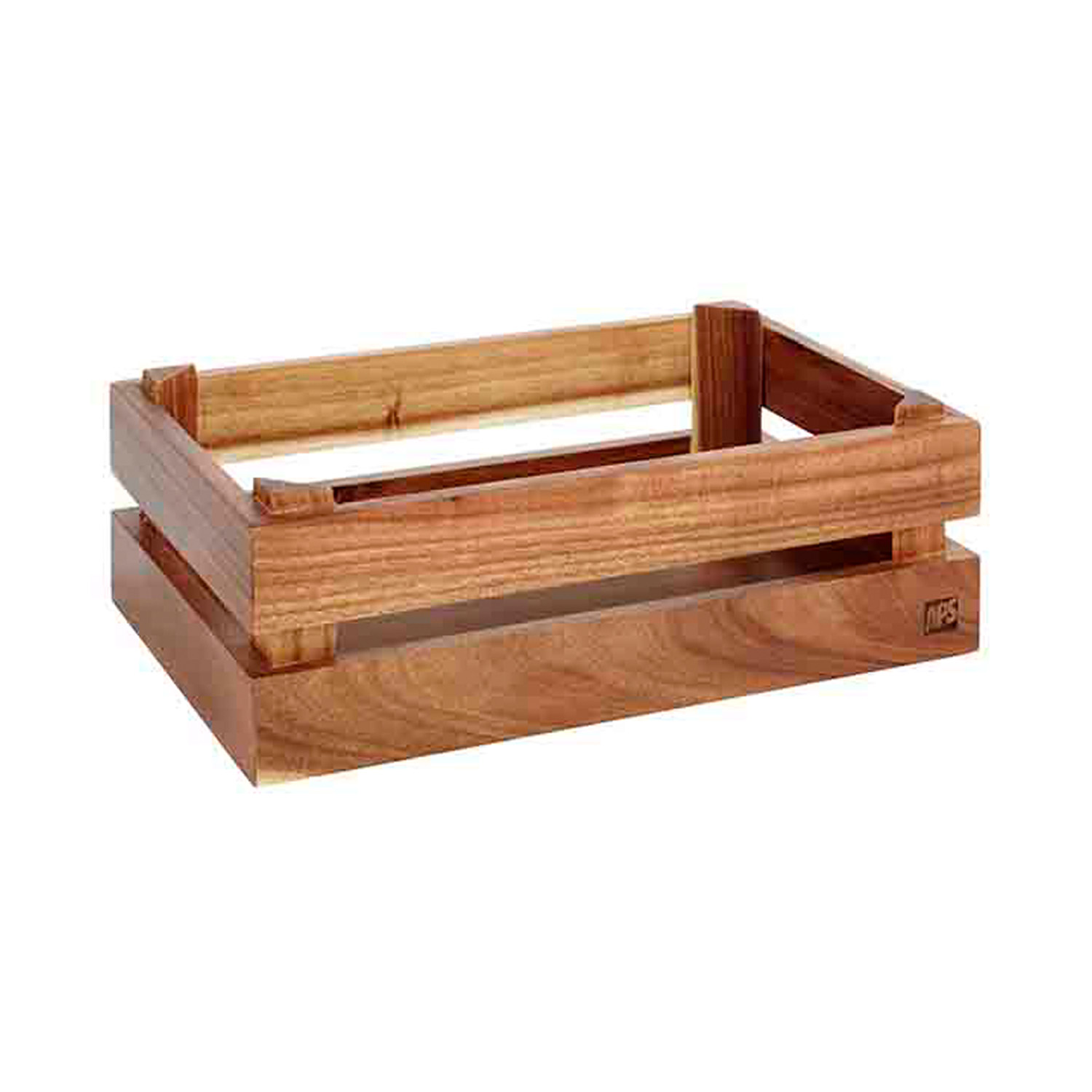 Holzbox -SUPERBOX- 29 x 18,5 cm, H: 10,5 cm Akazienholz 