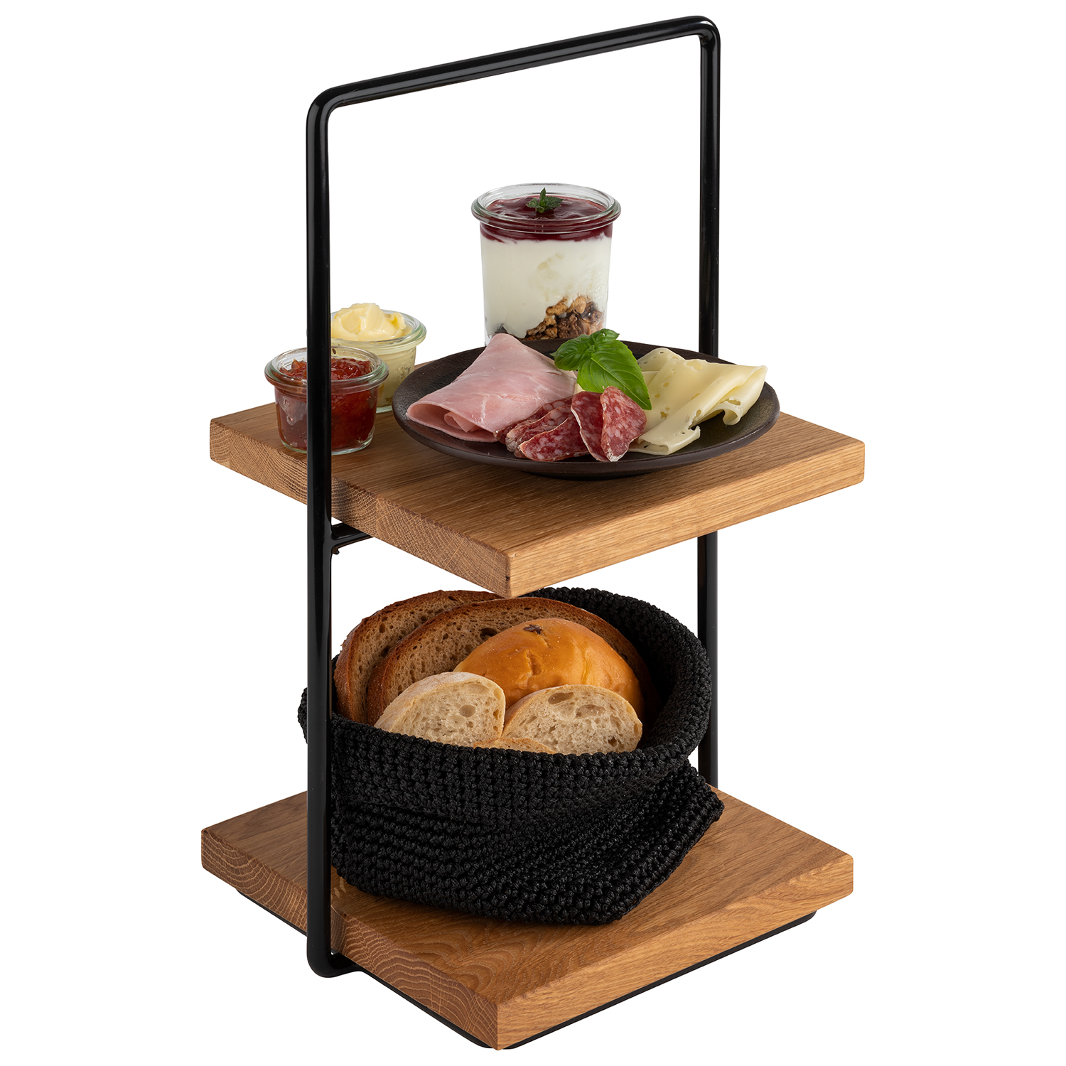 2-stufige Etagère PERFECTO SMALL 3 tlg. 2-stufige Etagère PERFECTO SMALL 3 tlg.
