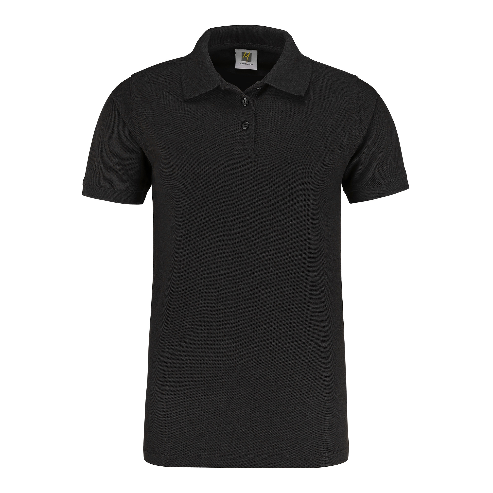Poloshirt MK, 1/2 Arm, schwarz