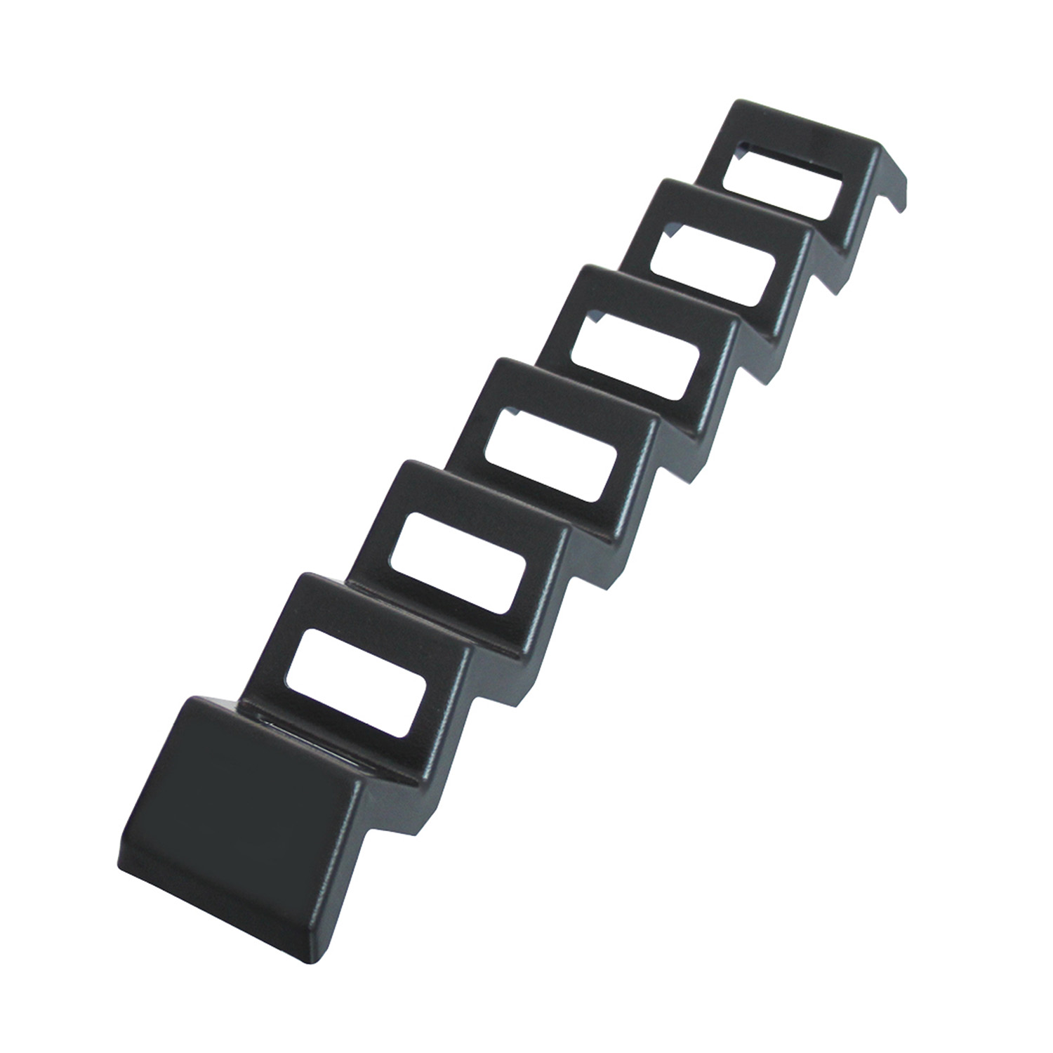 Snackwelle 56 x 8,5 cm, schwarz ABS