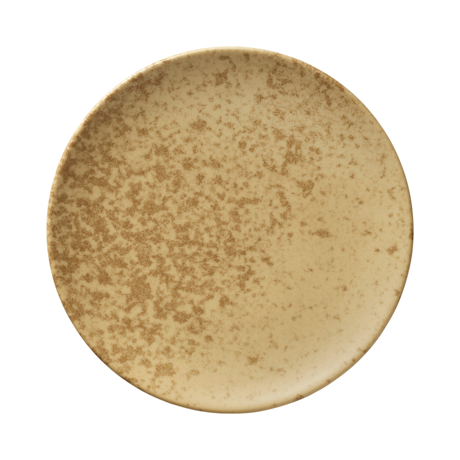 Coup Teller flach rund 20,0 cm, Sandstone Dark Yellow