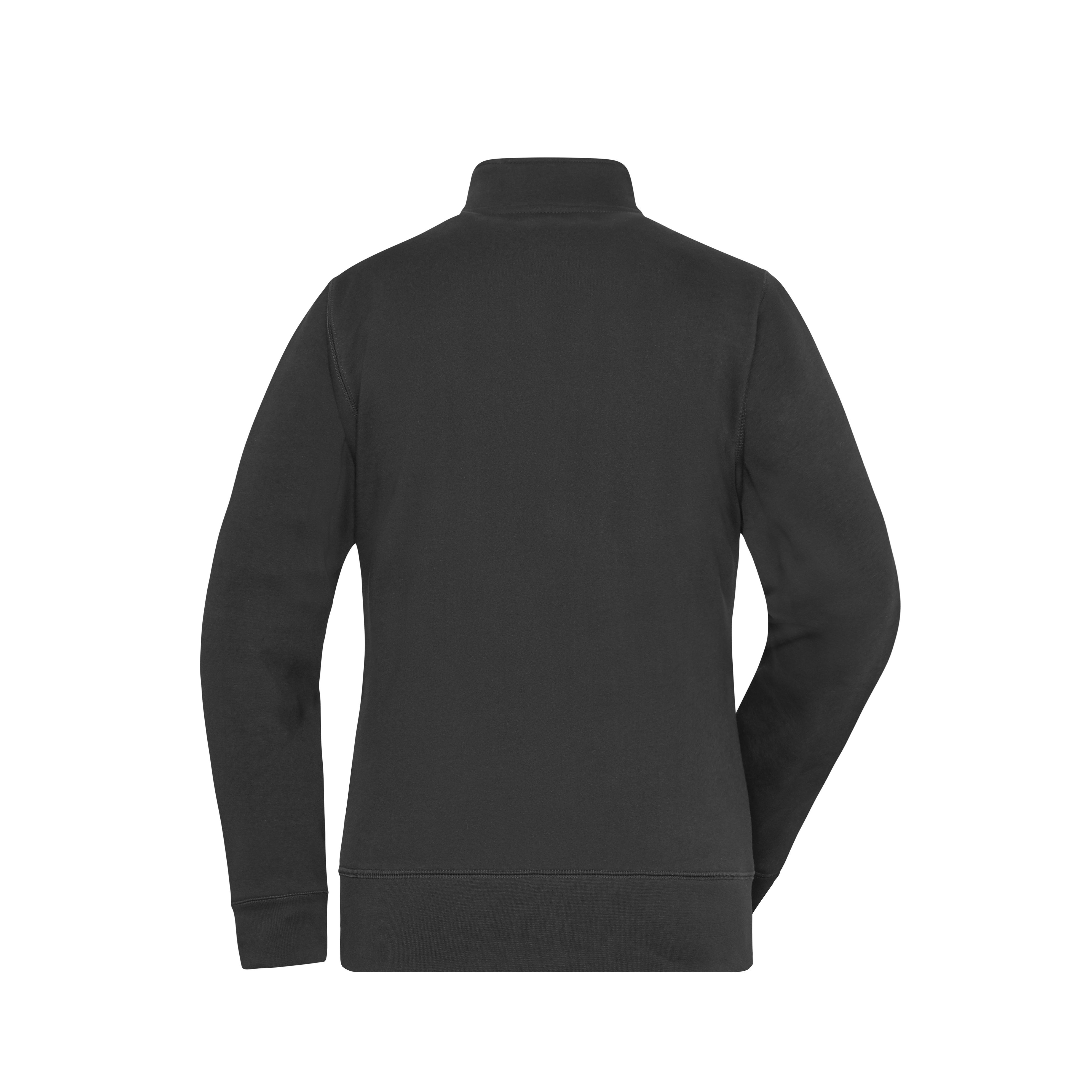 Damenjacke Solid Doubleface, schwarz