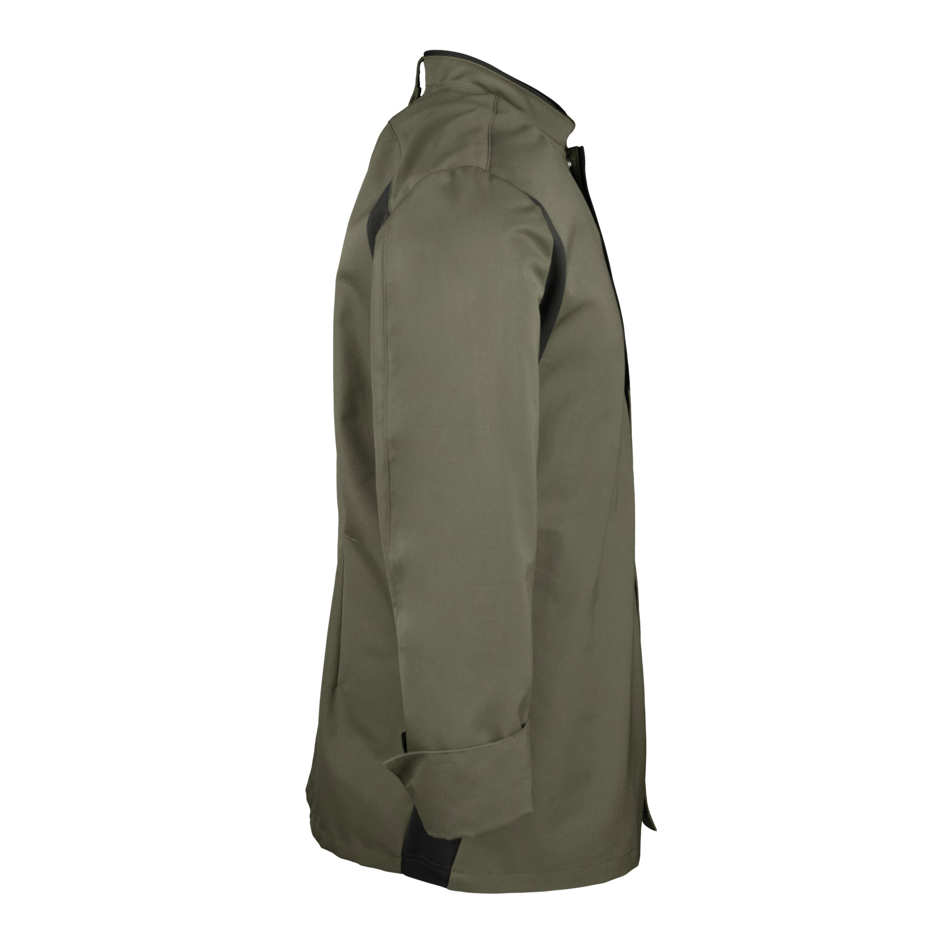 Koch-/Servicejacke FOCUS Damen schilfgrün/anthrazit