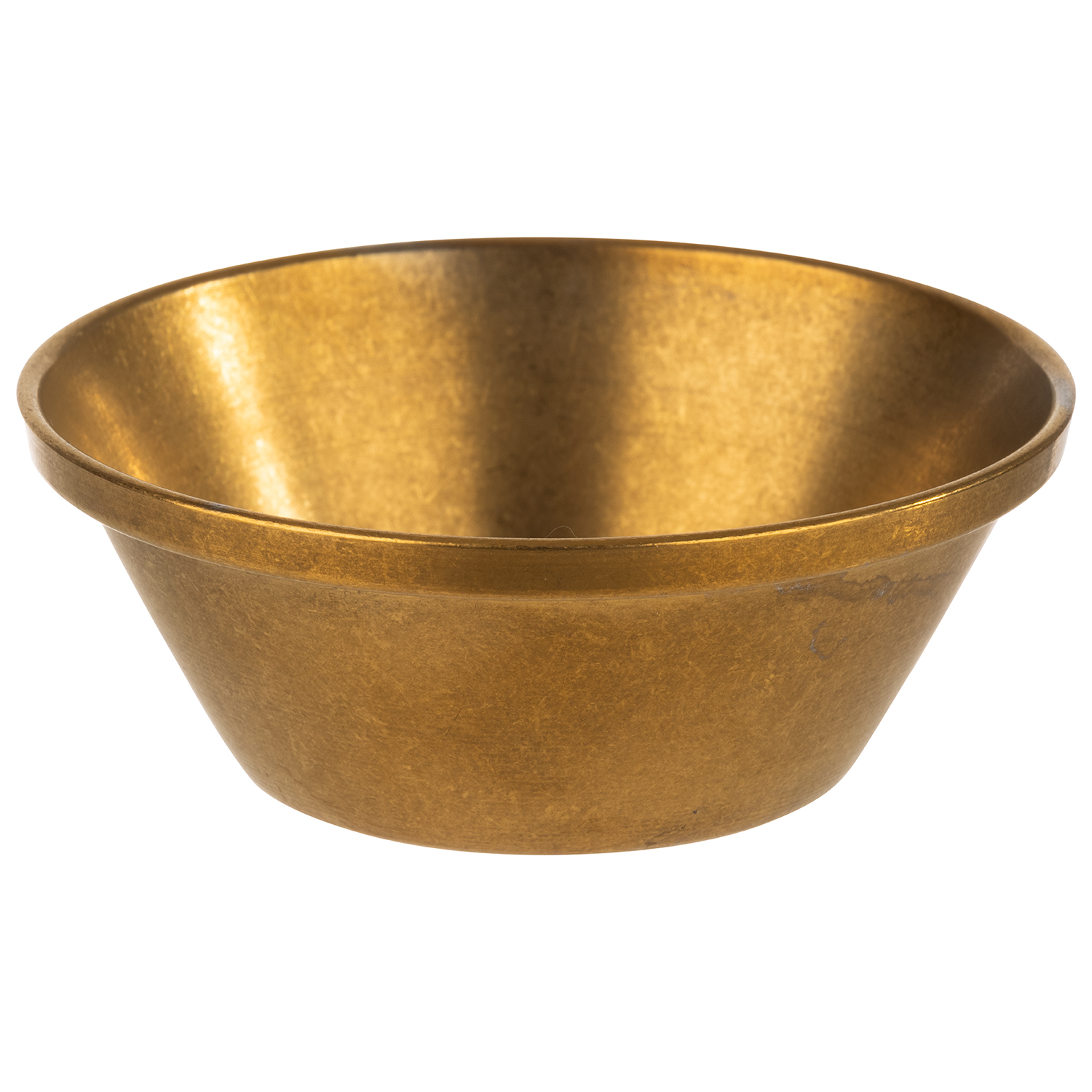 Dipschälchen gold, 6er Set Ø 6 cm, H: 2,5 cm, 40 ml      