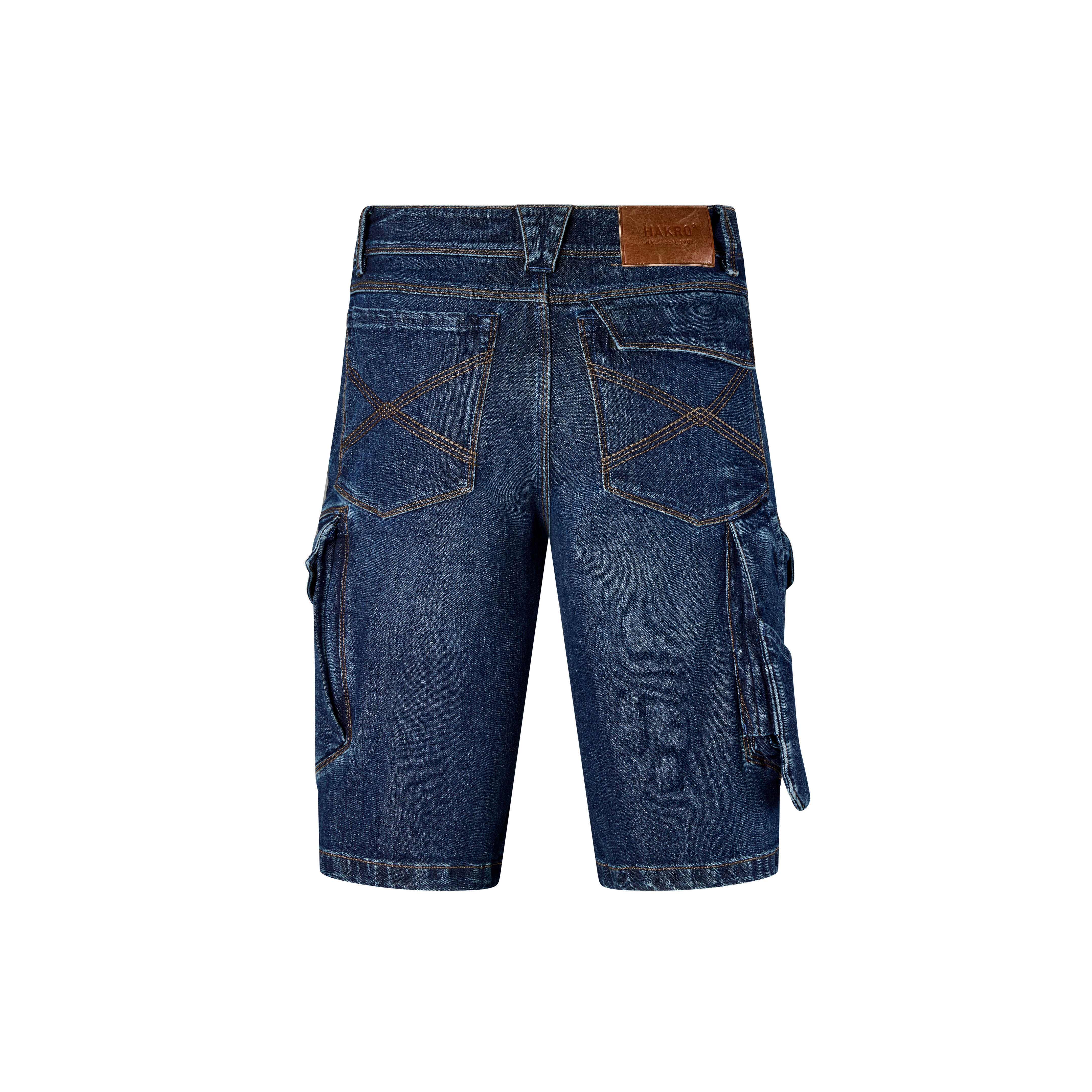 Worker-Jeansshorts Dyneema x-stretch ECO, indigo