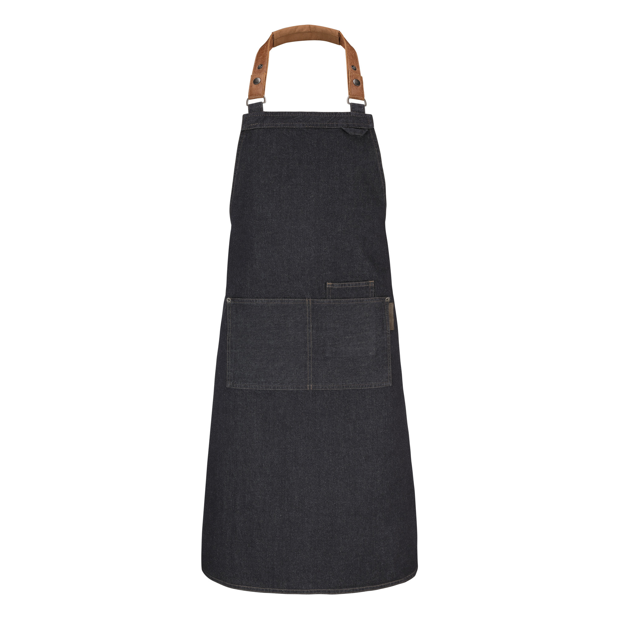 Latzschürze Forene, L: 90 cm, B: 70 cm, blue denim
