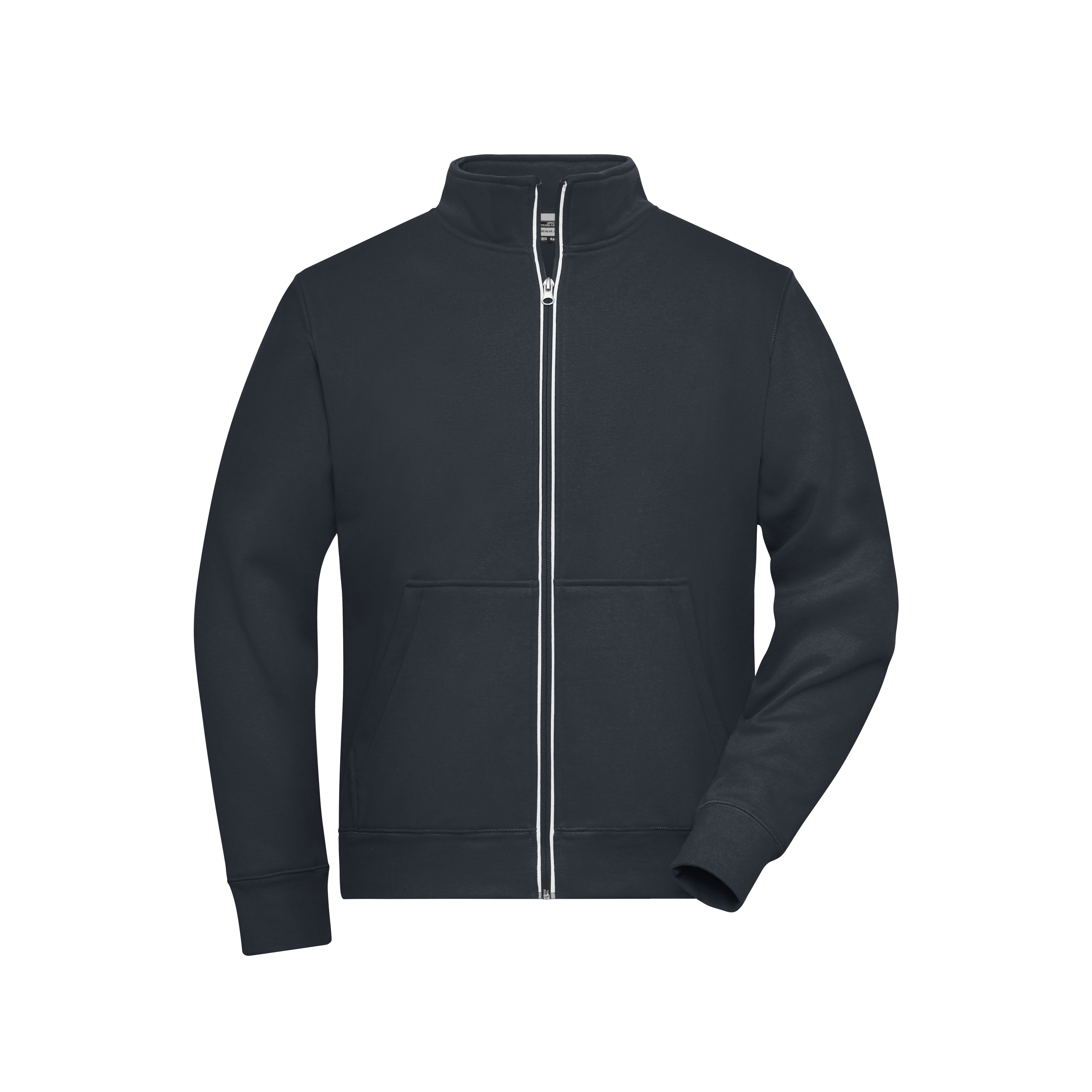 Herrenjacke Solid Doubleface, anthrazit
