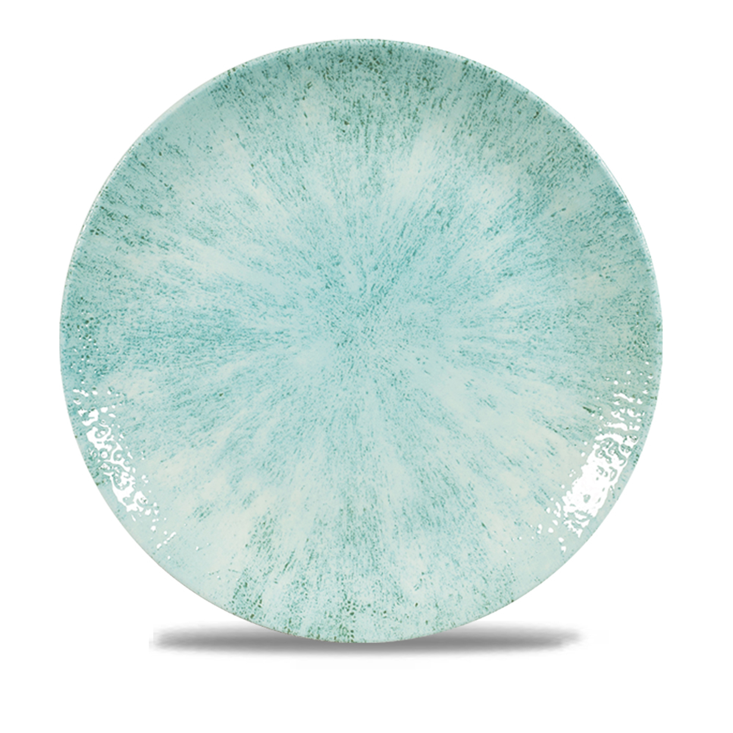 Coup Teller flach 26,0 cm, Studio Prints Stone Aquamarine