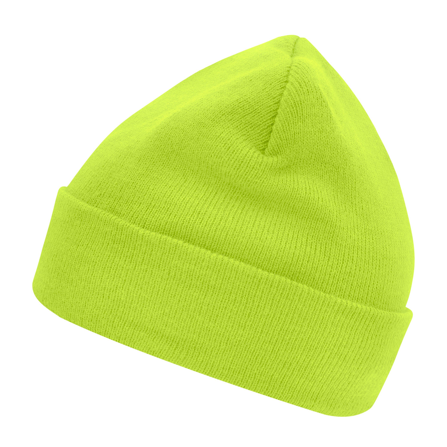 Strickmütze mit Thinsulate Zwischenfutter, neon-gelb