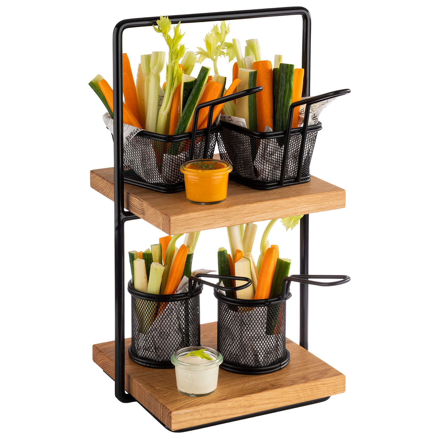 2-stufige Etagère PERFECTO SMALL 3 tlg. 2-stufige Etagère PERFECTO SMALL 3 tlg.