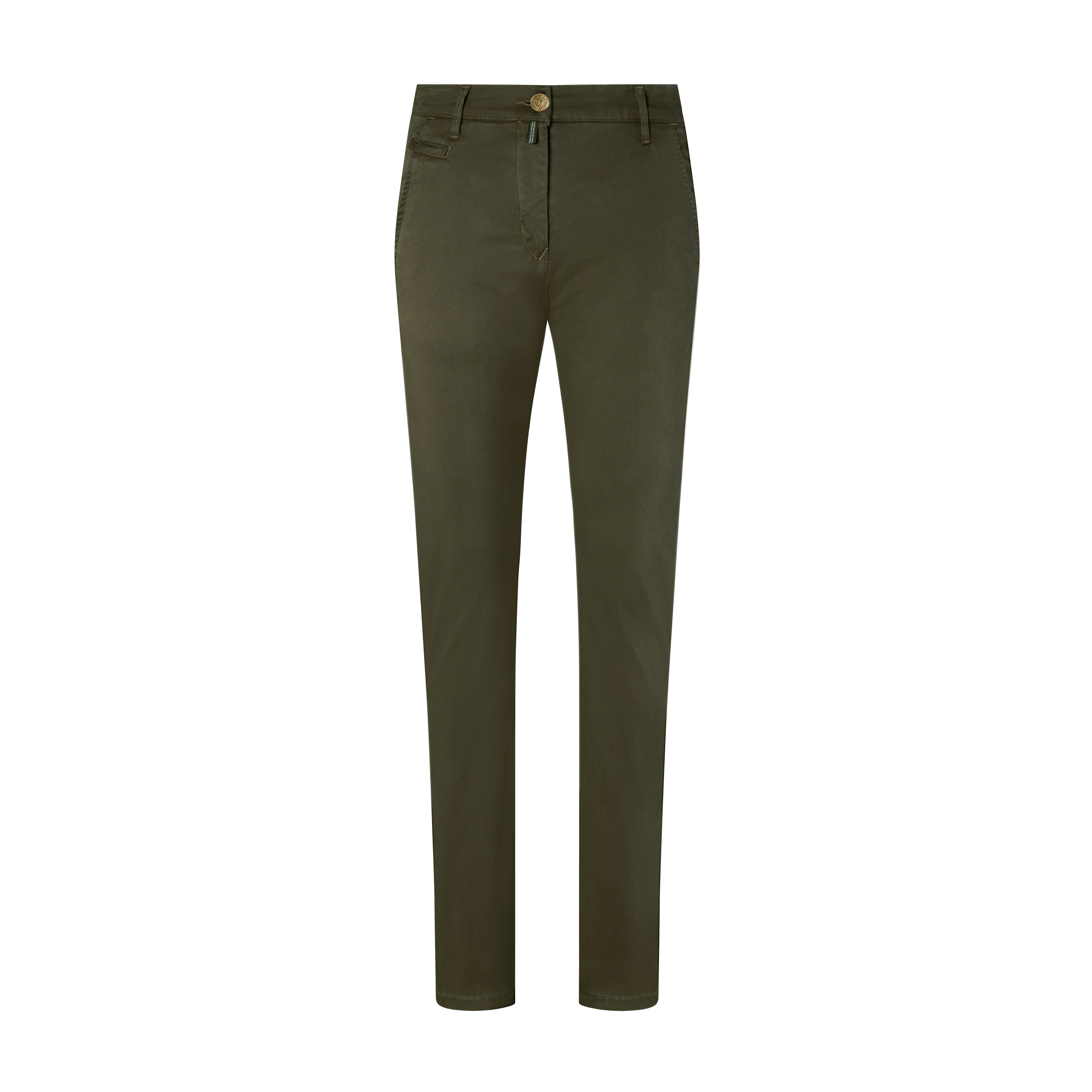 Damenhose Chino X-Stretch, olive