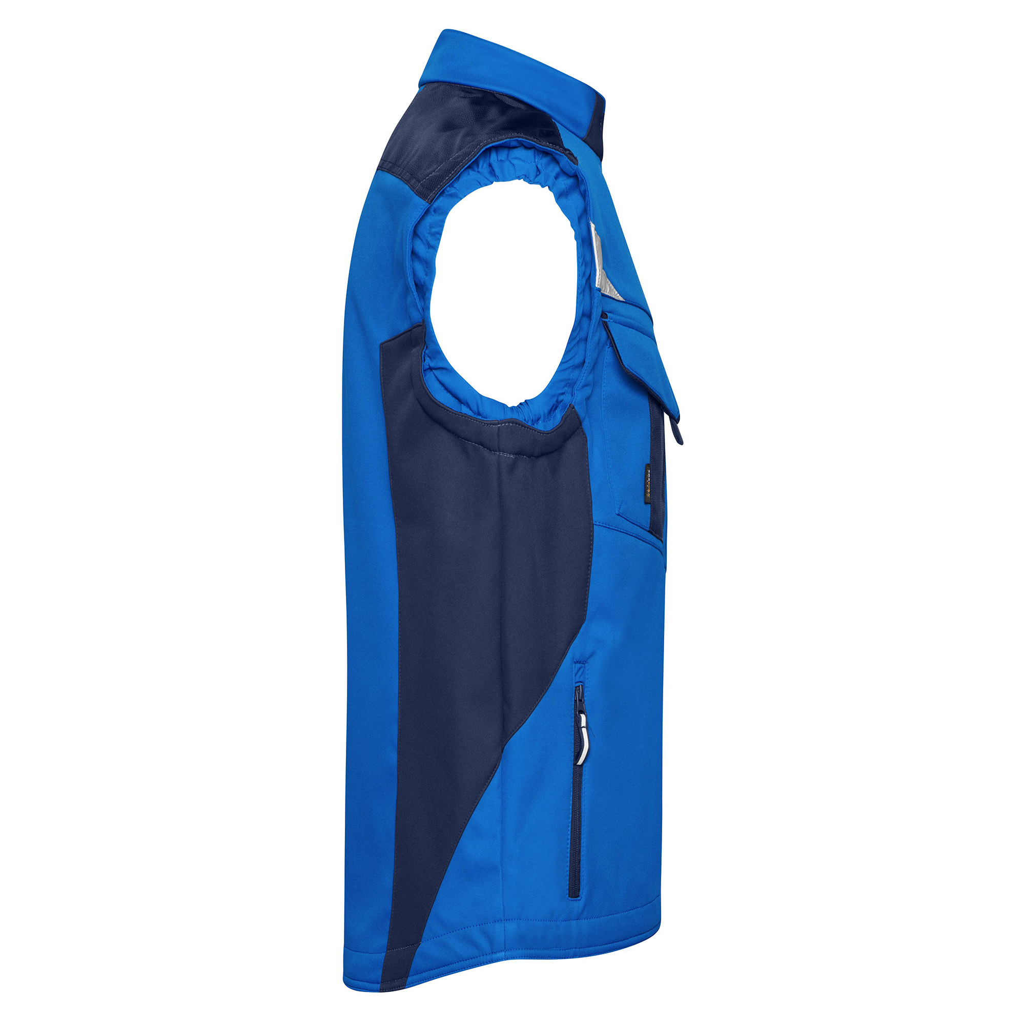 Workwear Softshell-Weste Strong, royal/navy