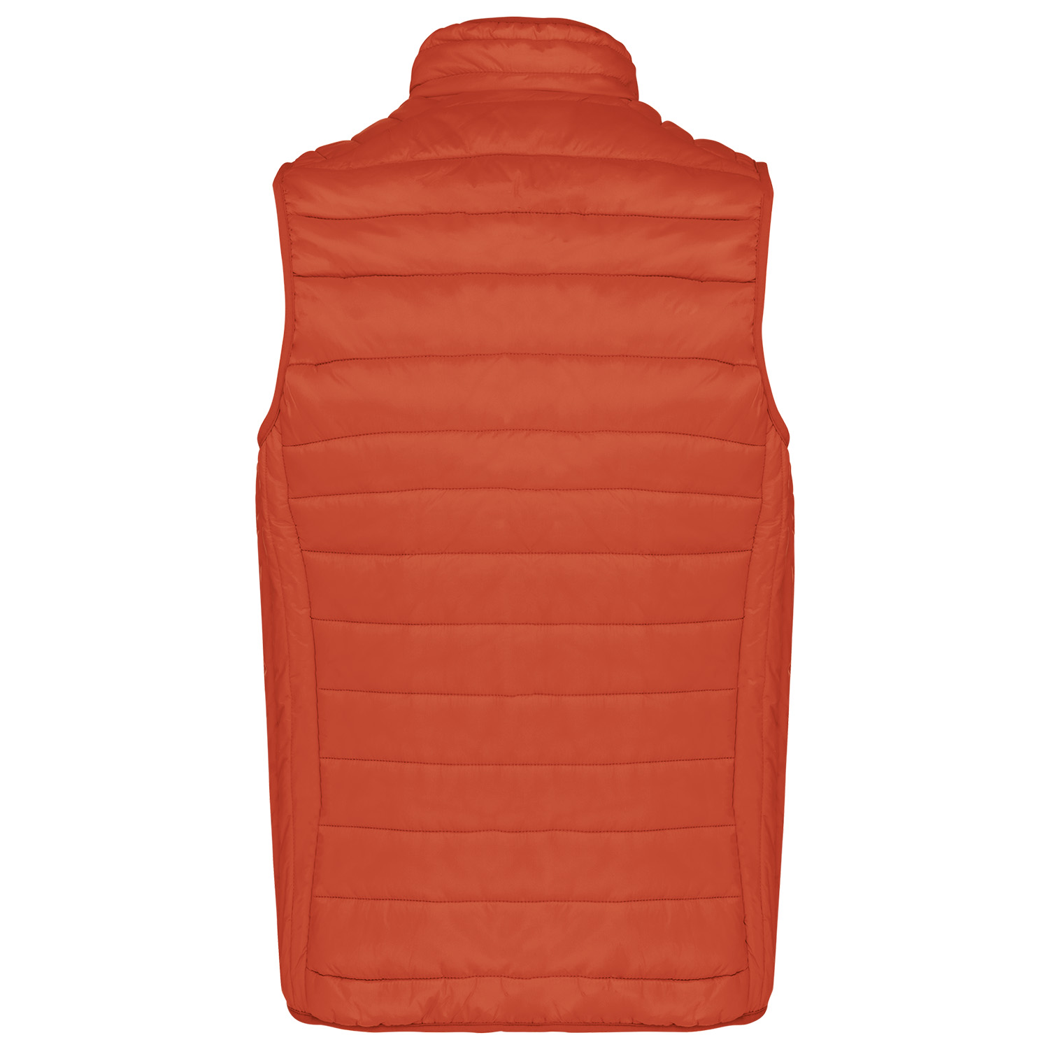 Leichte Herren-Steppweste, orange
