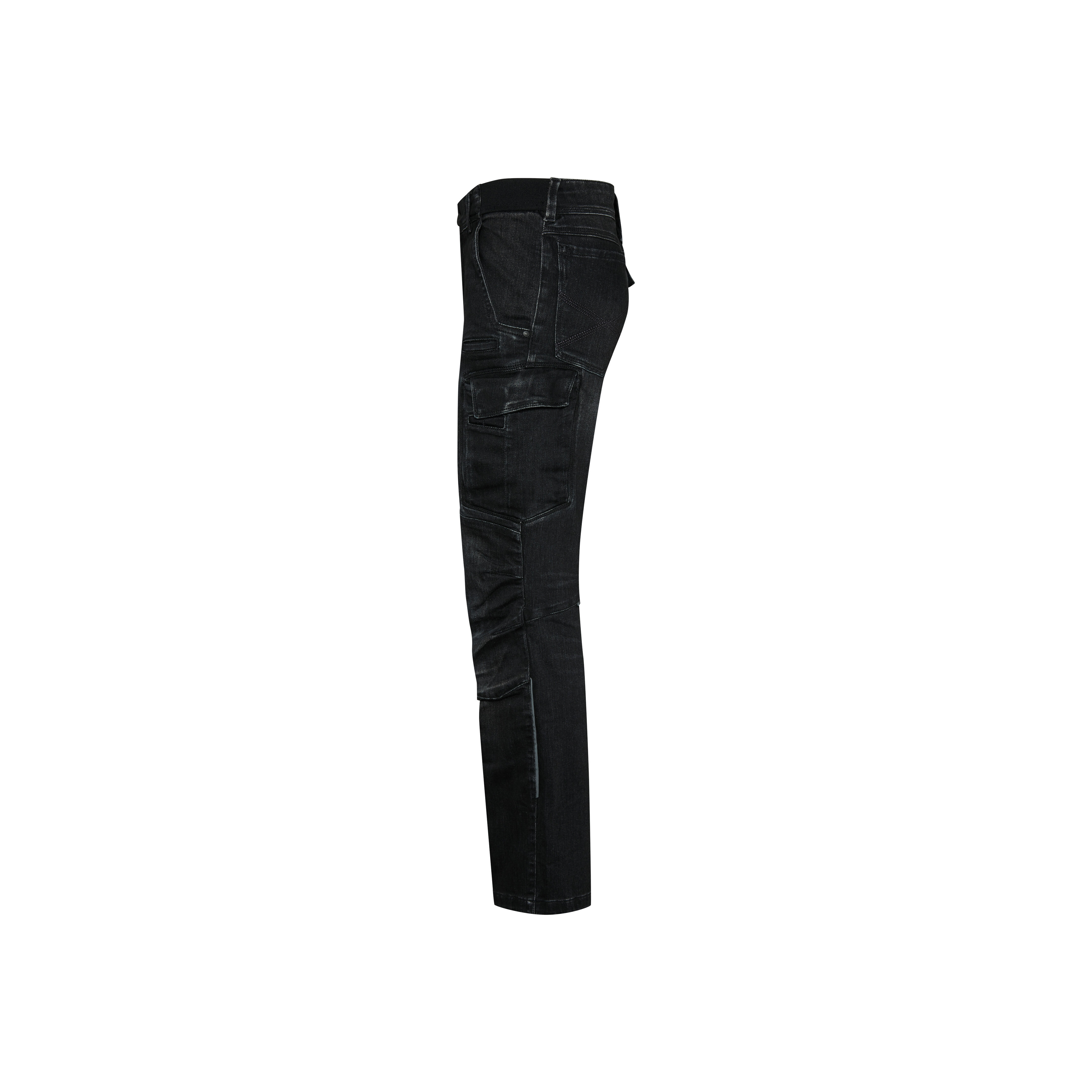 Herrenhose Worker-Jeans Dyneema x-stretch ECO, schwarz