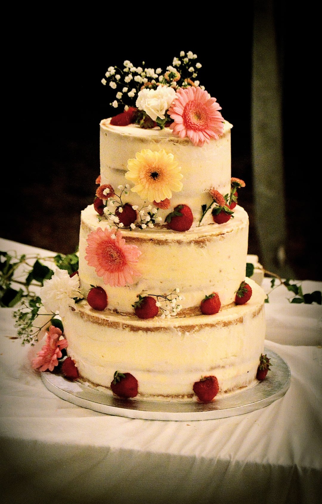 gâteau de mariage vegan