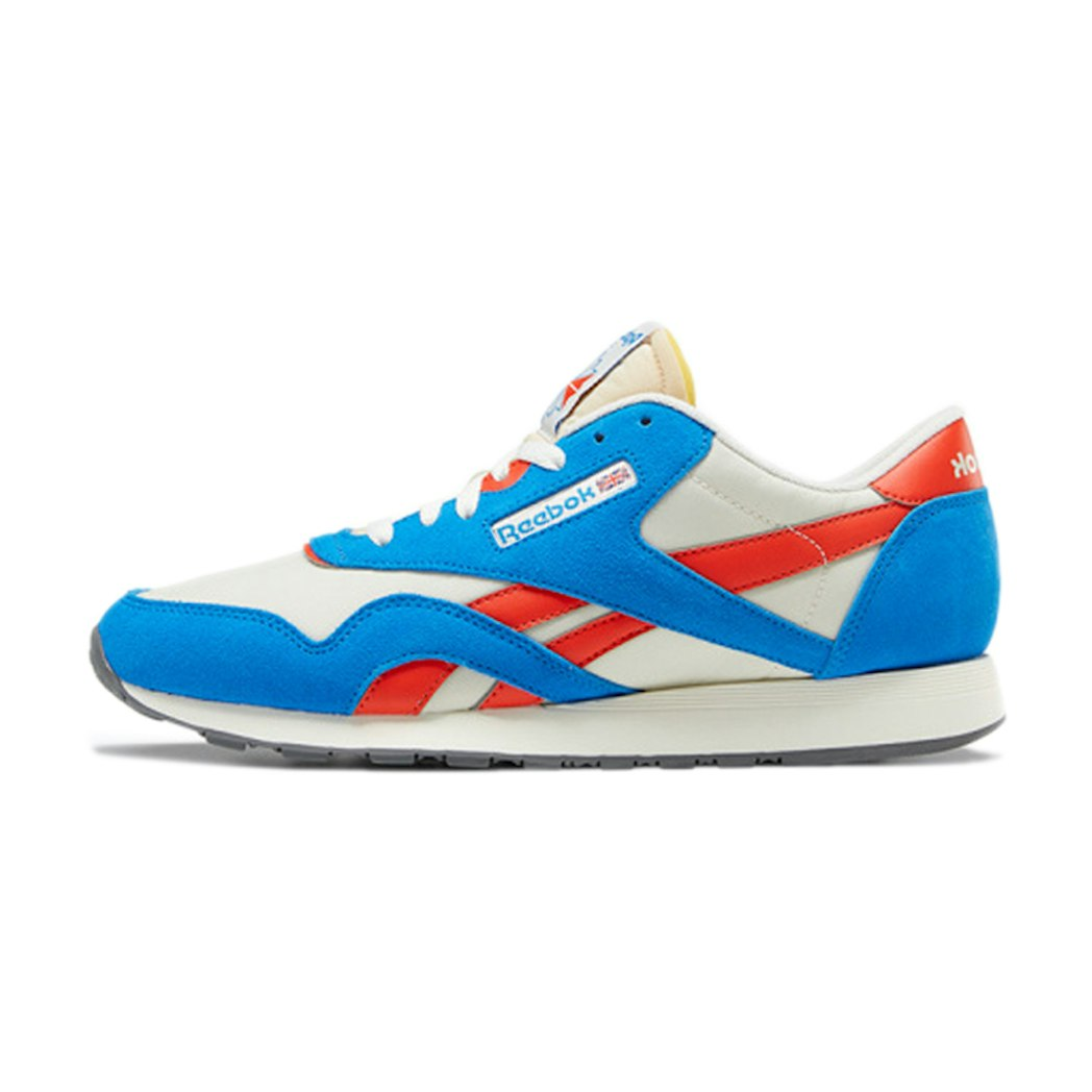 Sneakers Reebok Reebok Classic Nylon Sports Shoes White/Blue/Black | Q47264