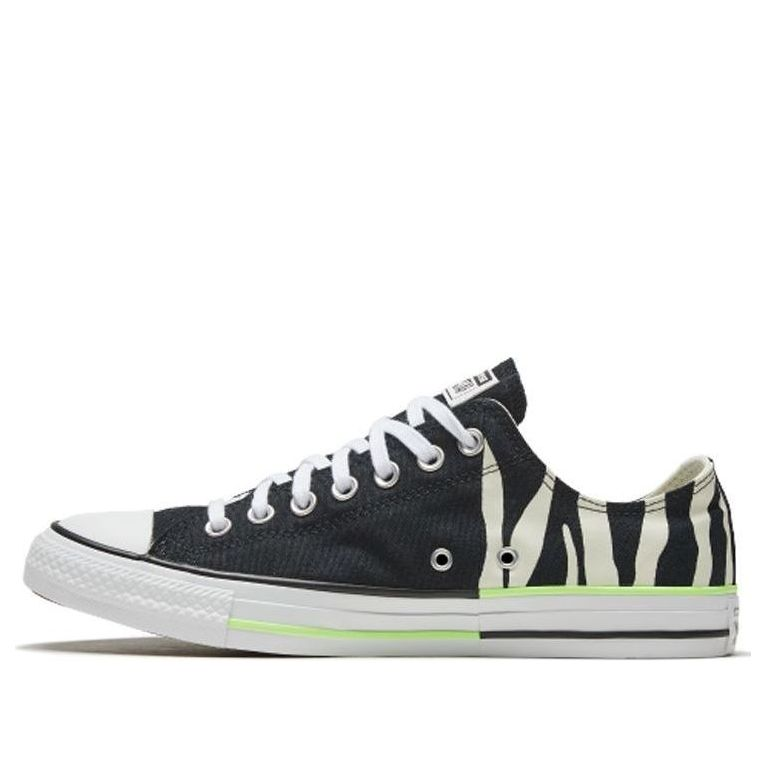 Sneakers Converse Converse Chuck Taylor All Star 'Black Zebra Print Neon Green' | 167667C