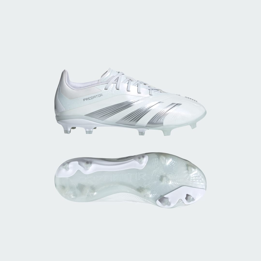 Sneakers Adidas Predator 24 Elite FG J 'Pearlized Pack' | White | Kid's Size 1.5 | IG7744