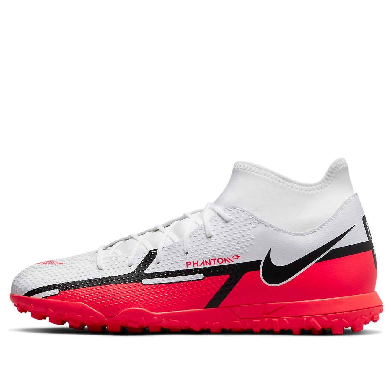 Sneakers Nike Nike Phantom GT2 Club Dynamic Fit TF 'White Bright Crimson Black' | DC0820-167