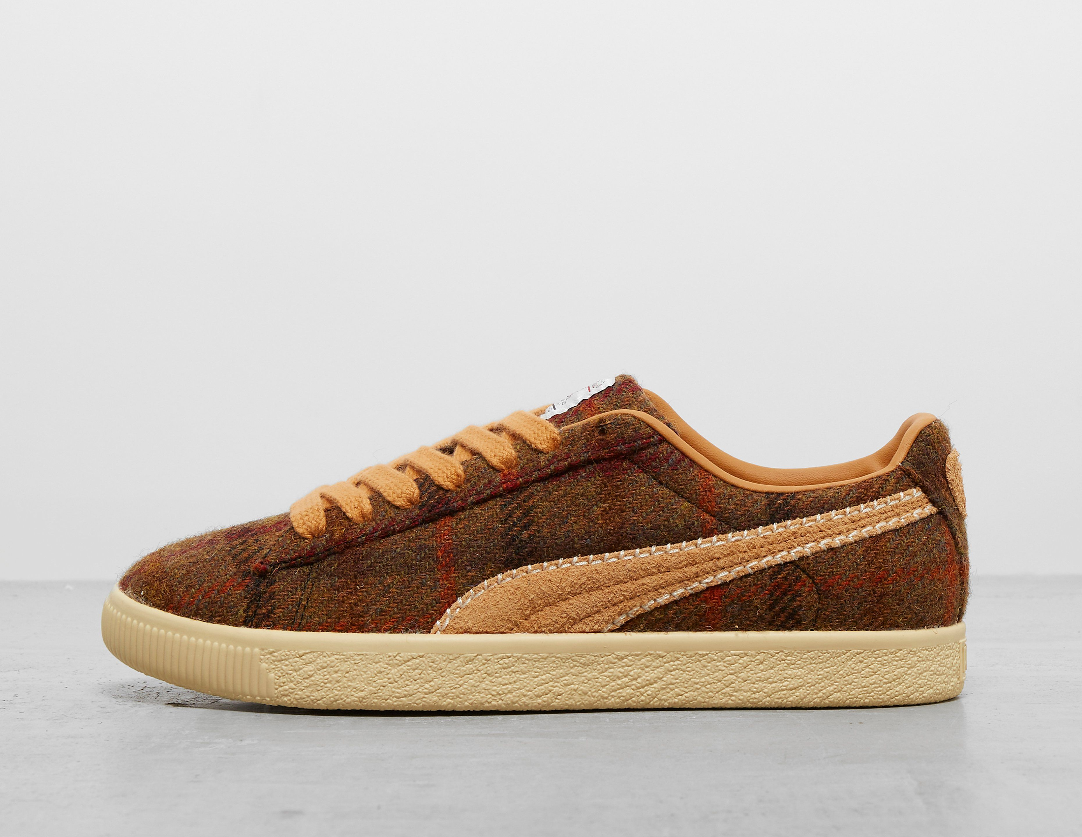 Sneakers Puma Puma Clyde Harris Tweed Chamomile Caramel Latte | 398512-02