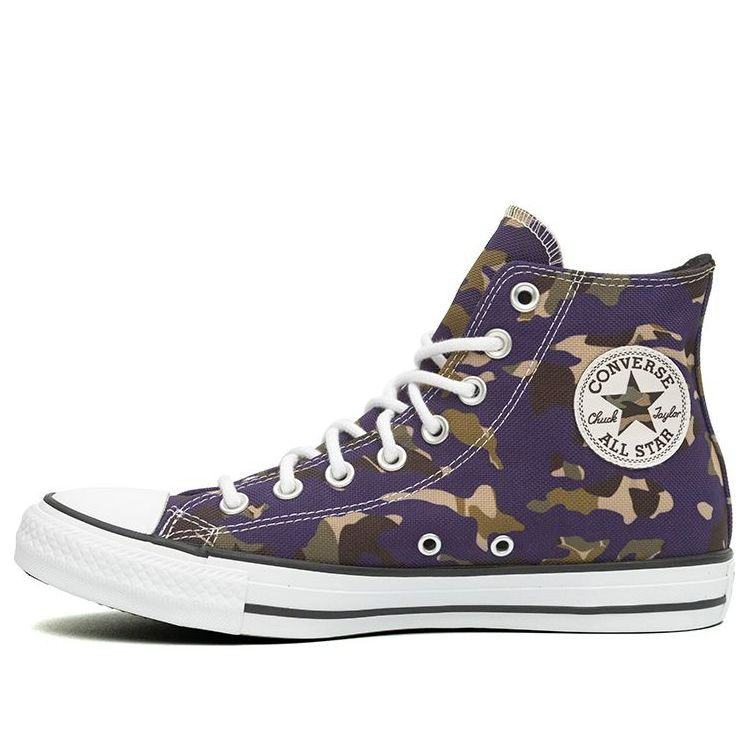 Sneakers Converse Converse Chuck Taylor All Star Allover Camo High Top Purple | 165914C