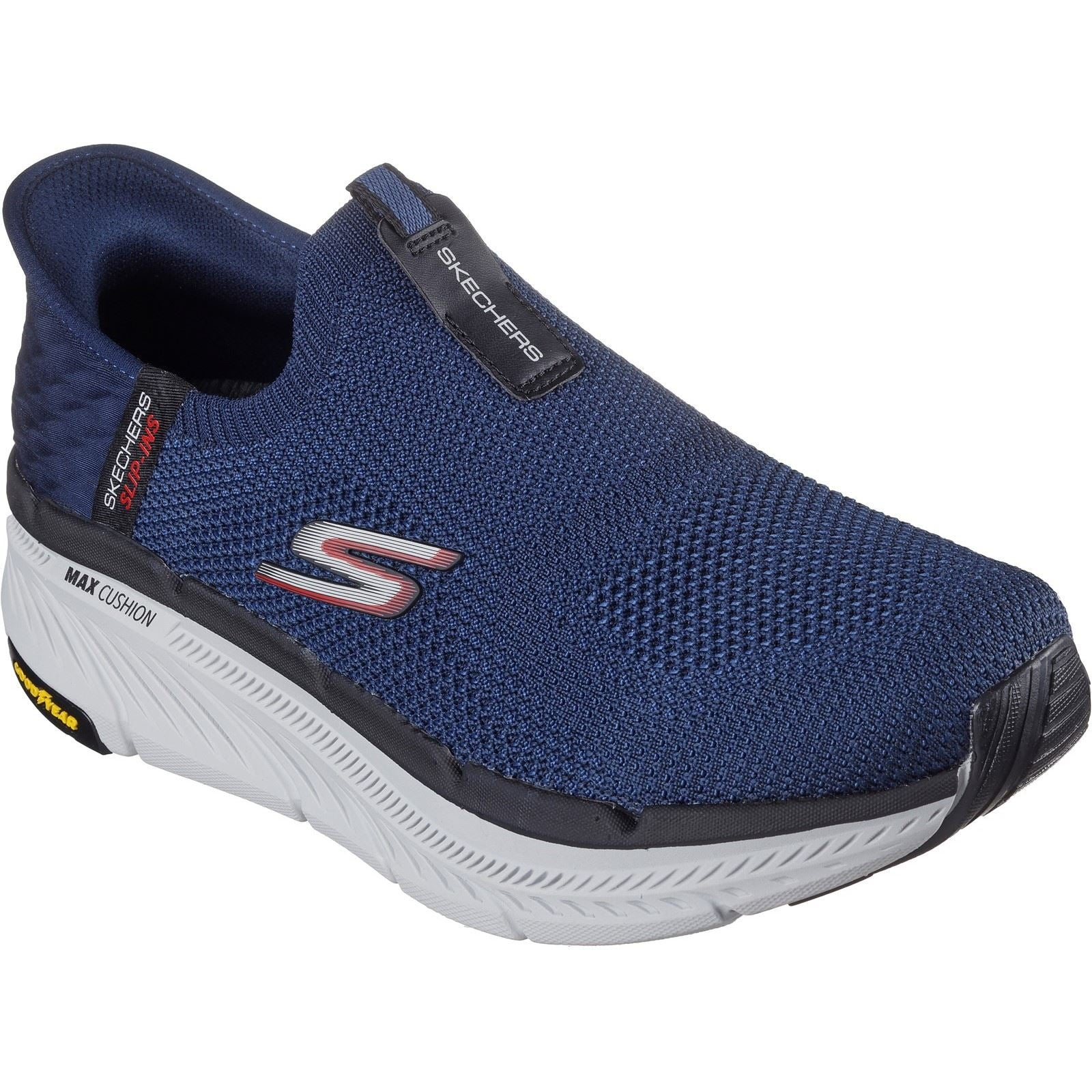 Sneakers Skechers SkechersSlip-ins: Max Cushioning Premier 2.0 SneakerNavy Blue7Textile/Synthetic Machine Washable | 187525-NVY