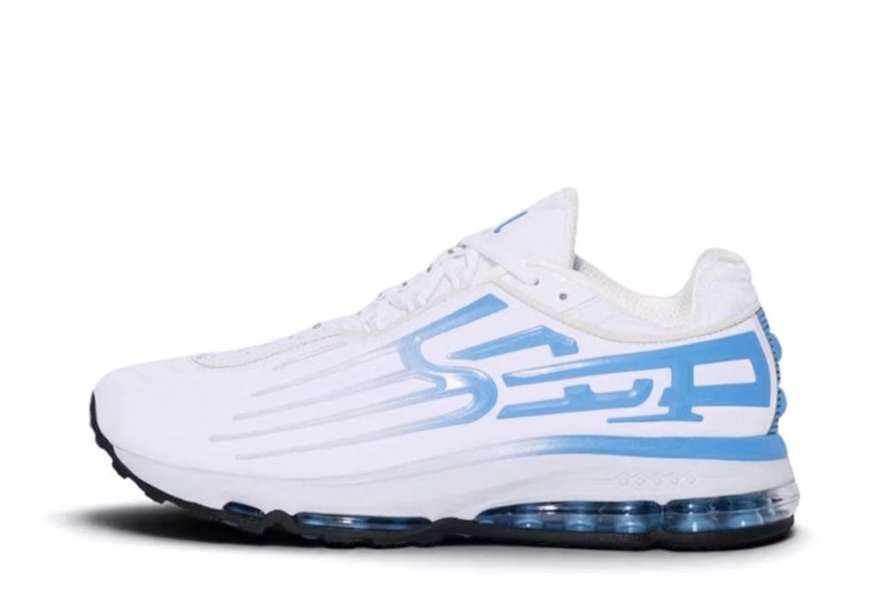 Nike x Supreme Air Max 2001 Ecstasy White University Blue