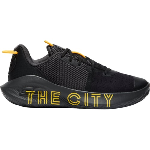 Sneakers Under Armour Unisex Curry 6 FloTro 'The City' Basketball Shoes Black / Jet Gray / Taxi 12 | 3028396-001