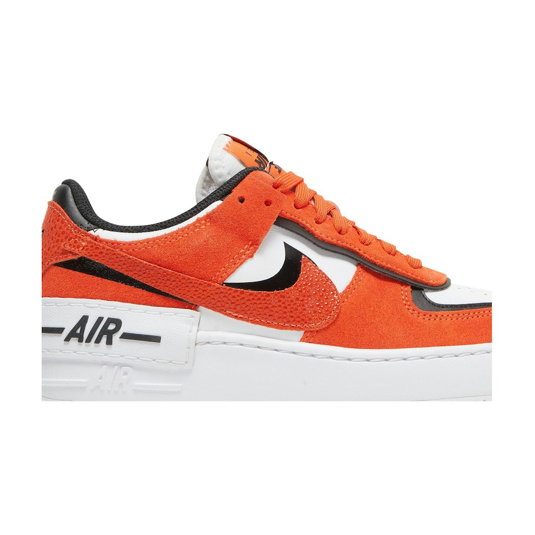 Sneakers Nike (WMNS) Nike Air Force 1 Shadow 'Cracked Leather - Rush Orange' | DQ8586-800