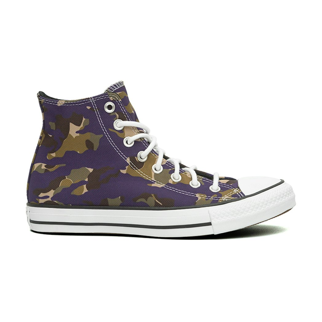 Sneakers Converse Converse Chuck Taylor All Star Allover Camo High Top Purple | 165914C