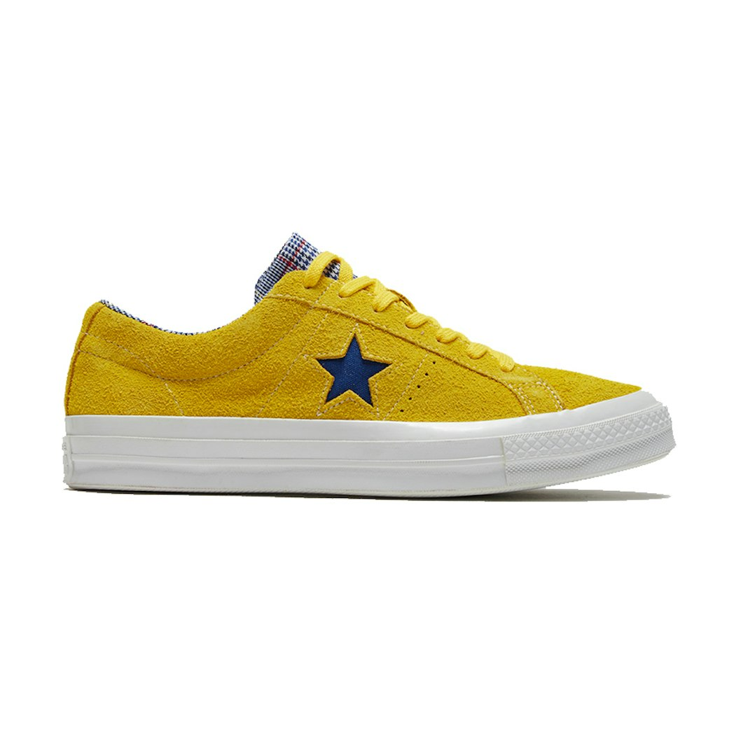 Sneakers Converse Converse One Star Suede Seasonal Colors Ox 'Amarillo/Rush Blue' | 166848C