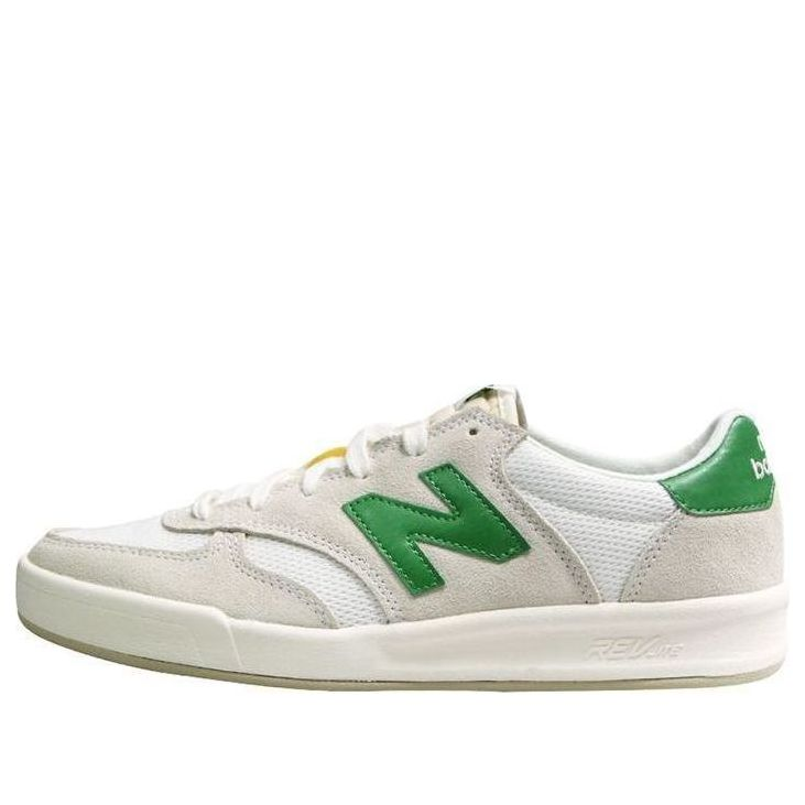 Sneakers New Balance New Balance 300 Series Retro Low Tops Casual Skateboarding Shoes Unisex White Green | CRT300CK-120