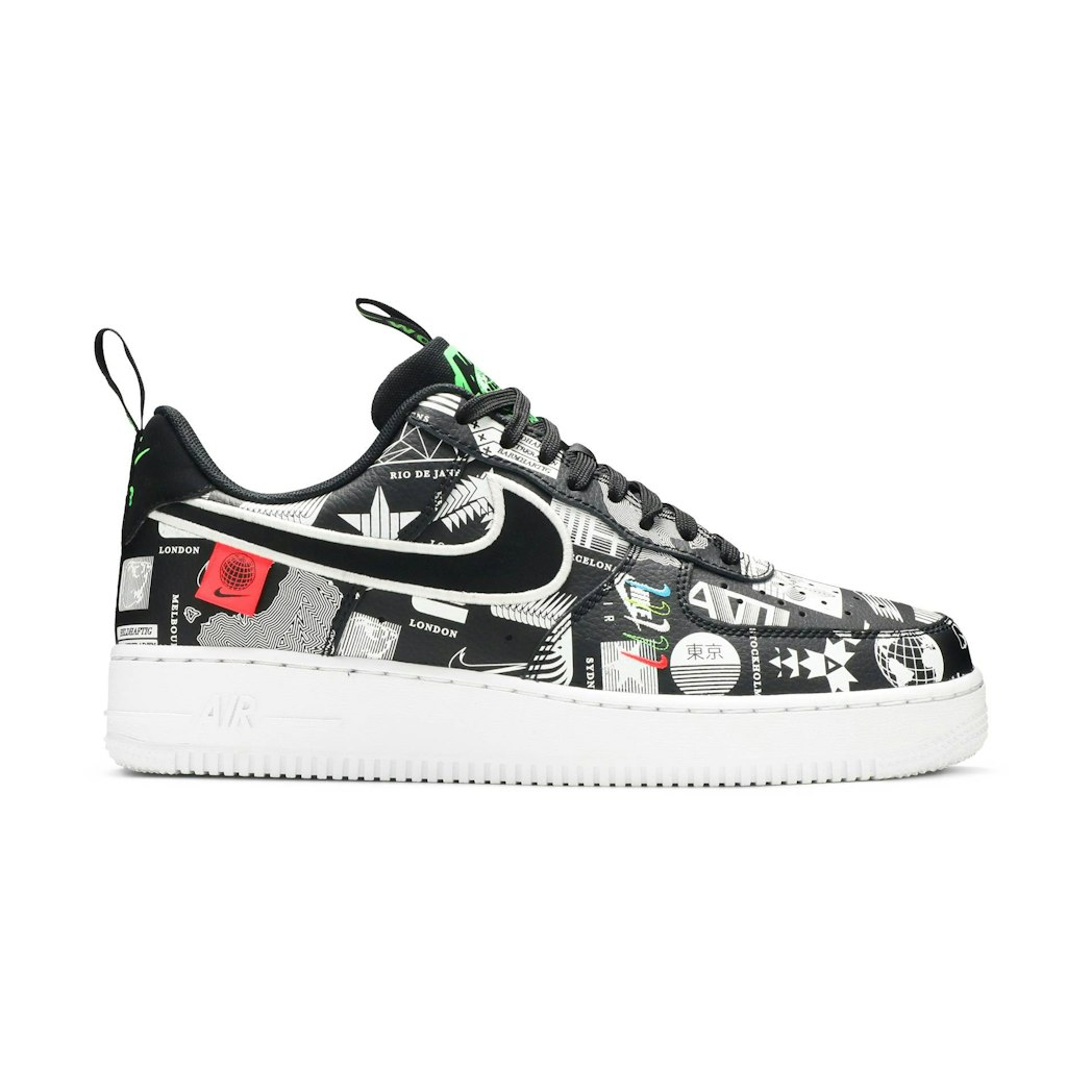 Sneakers Nike Nike Air Force 1 '07 LX 'Worldwide Pack - Black' | CZ5927-001