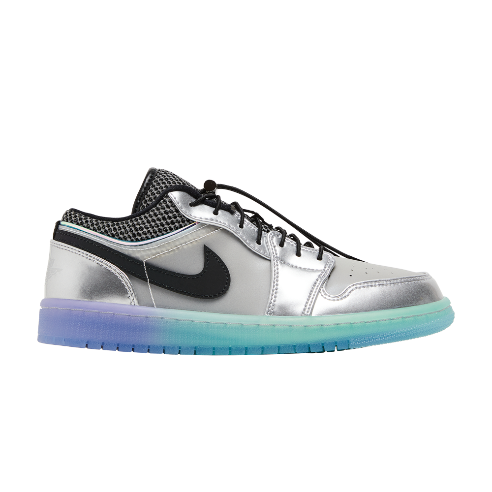 Sneakers Air Jordan (WMNS) Air Jordan 1 Low SE 'Metallic Silver Gradient' | DJ5199-109