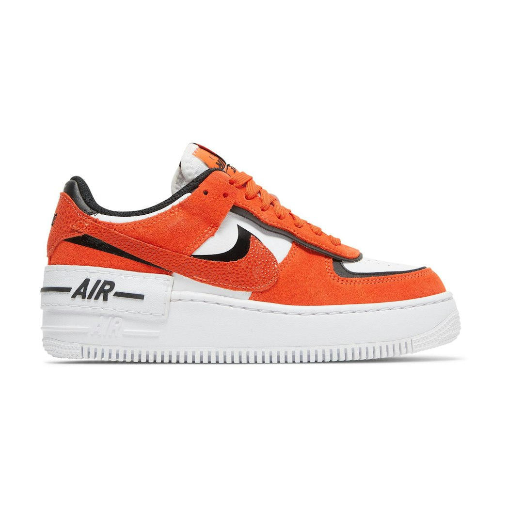 Sneakers Nike (WMNS) Nike Air Force 1 Shadow 'Cracked Leather - Rush Orange' | DQ8586-800