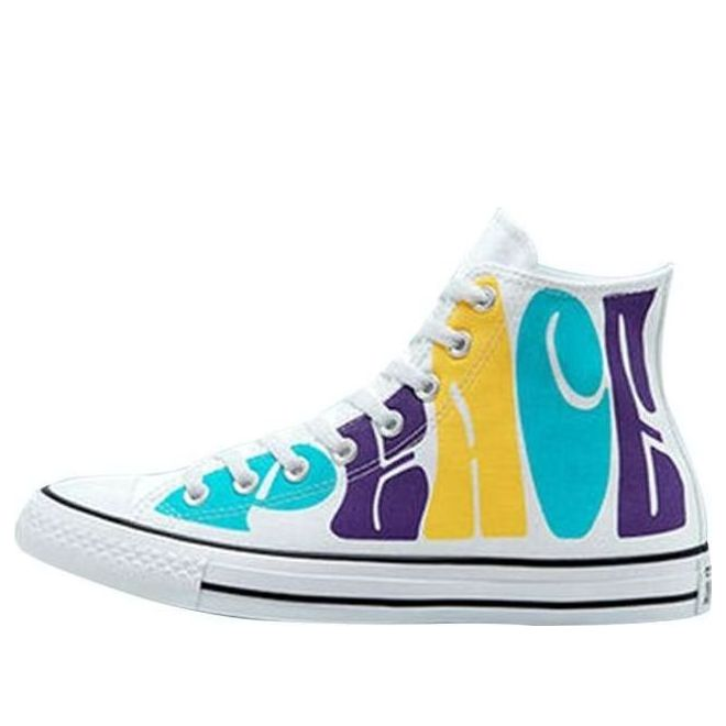 Sneakers Converse Converse Chuck Taylor All Star Peace Powered Hi White | 167892C