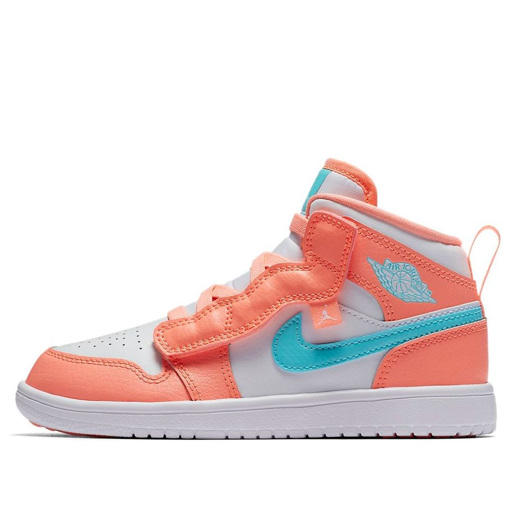 Sneakers Air Jordan (PS) Air Jordan 1 Mid Alt 'White Orange' | AT4612-814