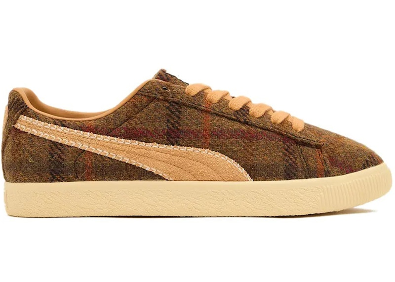 Sneakers Puma Puma Clyde Harris Tweed Chamomile Caramel Latte | 398512-02