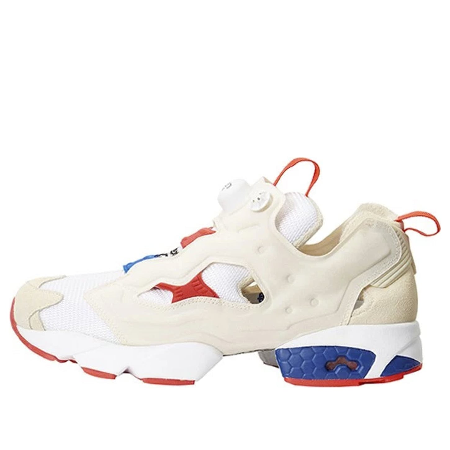 Sneakers Reebok Reebok Instapump Fury Maison Kitsune Paris 'White Black Royal Blue' | AQ9948