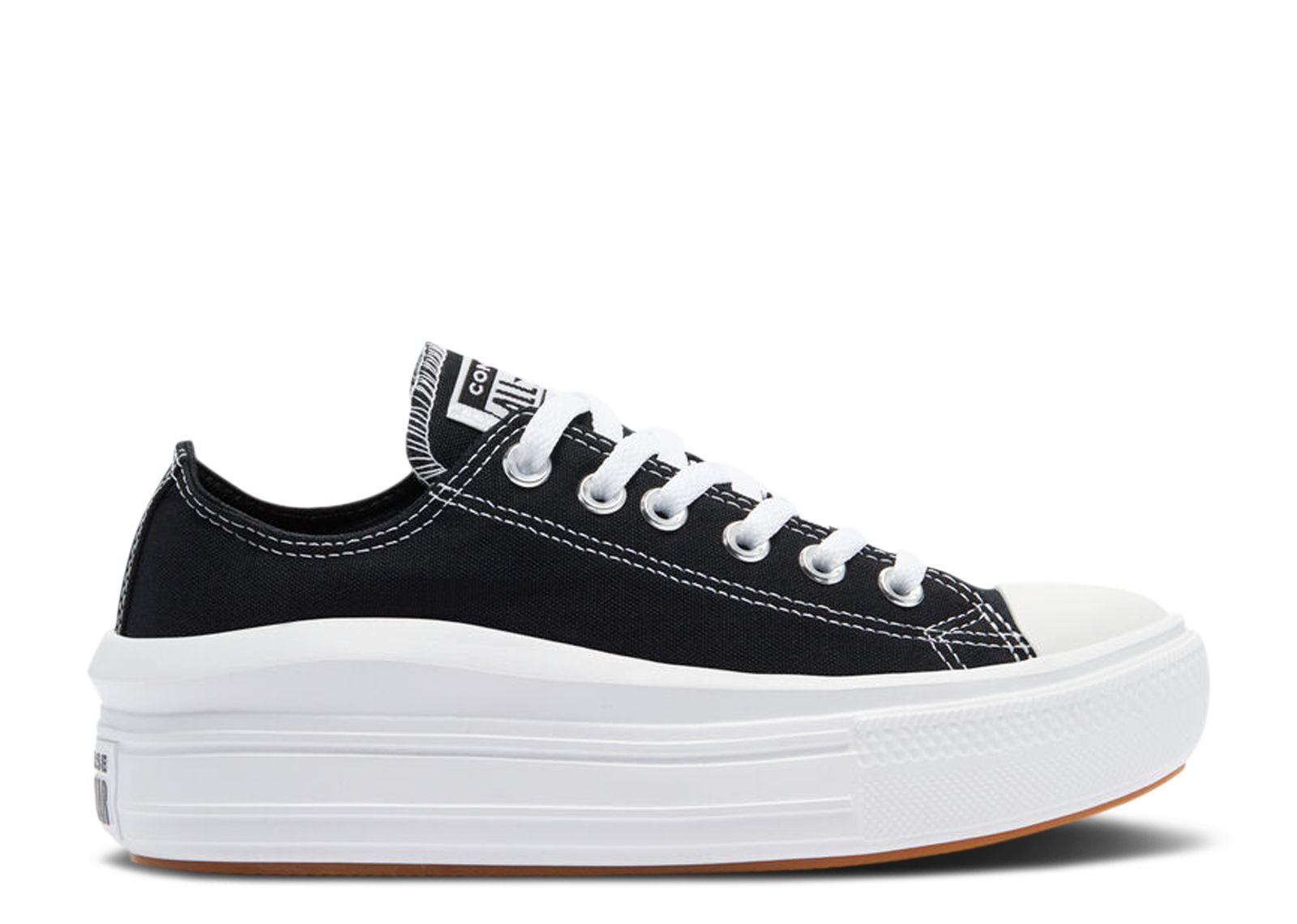 Sneakers Converse (WMNS) Converse Chuck Taylor All Star Move Low 'Black' | 570256C