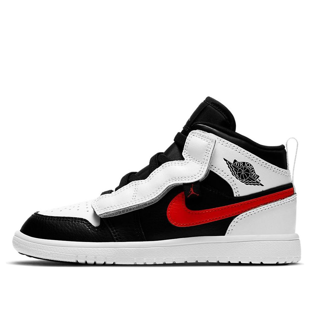 Sneakers Air Jordan (PS) Air Jordan 1 Mid Alt 'White Black Red' | AR6351-075