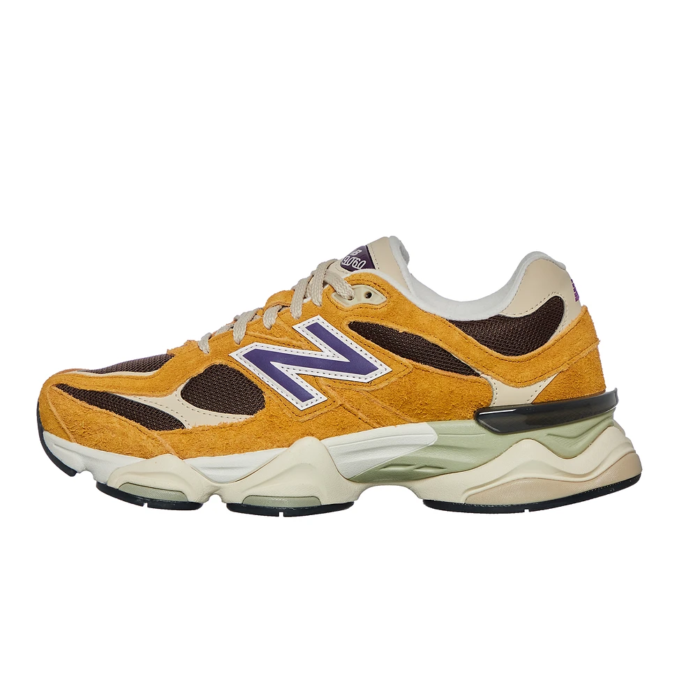 Sneakers New Balance New Balance Unisex 9060 in Purple/Brown/Blue Suede/Mesh | U9060SR