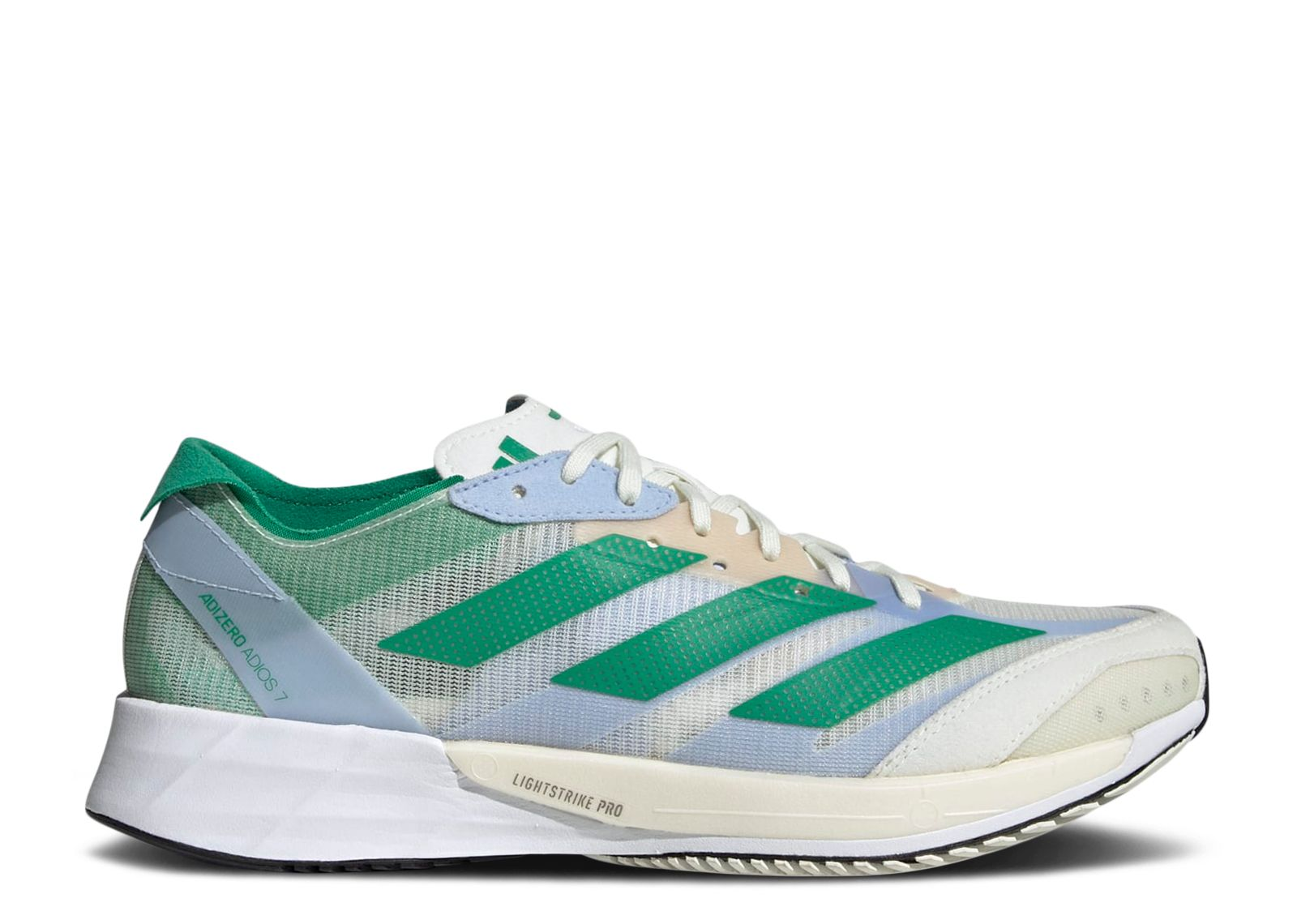 Sneakers Adidas Wmns Adizero Adios 7 'White Tint Court Green' | White | Women's Size 5.5 | HQ3692