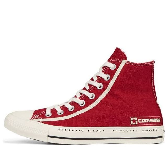 Sneakers Converse Converse Chuck Taylor All Star Bold Branding High Top 'Red White' | 166499C