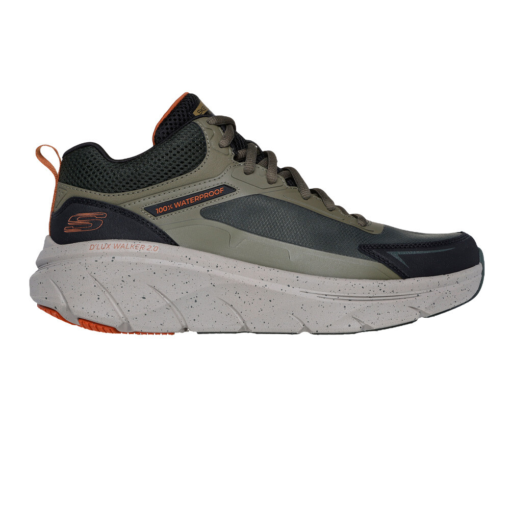 Sneakers Skechers Skechers   : D'Lux Walker 2.0 - Grailo Sneaker  OliveOrange  7.5 | 196179-OLOR