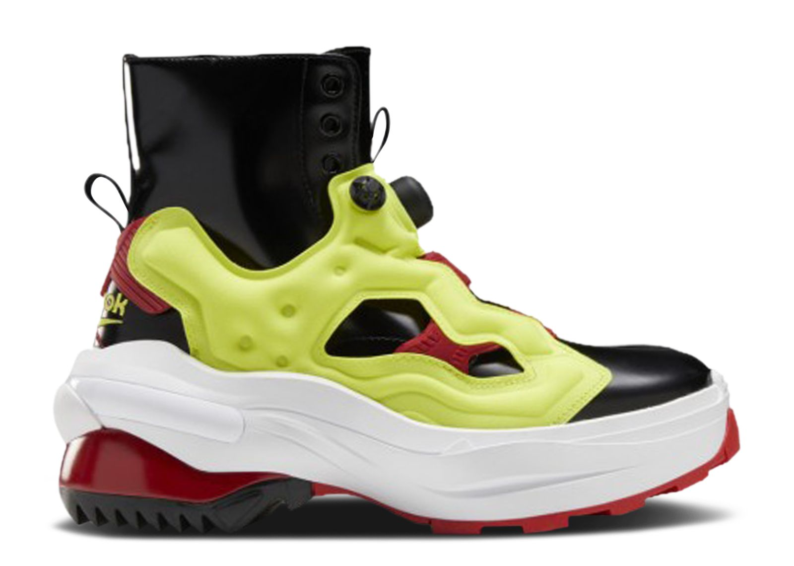 Sneakers Reebok Reebok Maison Margiela x InstaPump Fury Tabi 'Black Yellow Red' | FZ0841