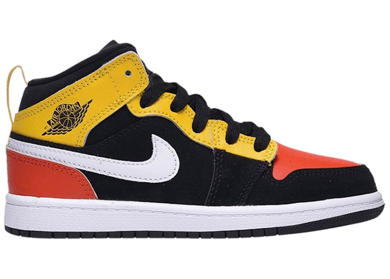 Sneakers Air Jordan (PS) Air Jordan 1 Mid SE 'Amarillo Team Orange' | BQ6932-087