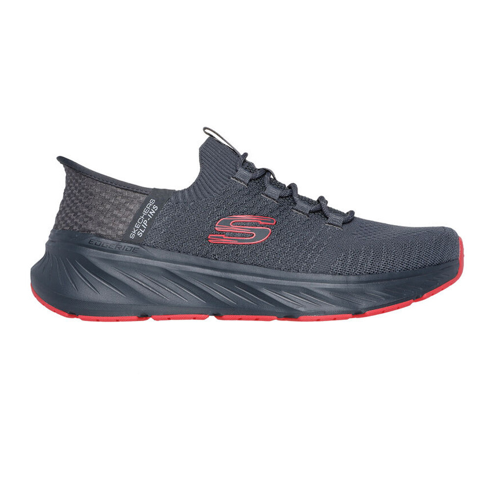 Sneakers Skechers SkechersSlip-ins RF: Edgeride - Raygo SneakerCharcoal/Red| Textile/Synthetic Vegan | 509436-CCRD