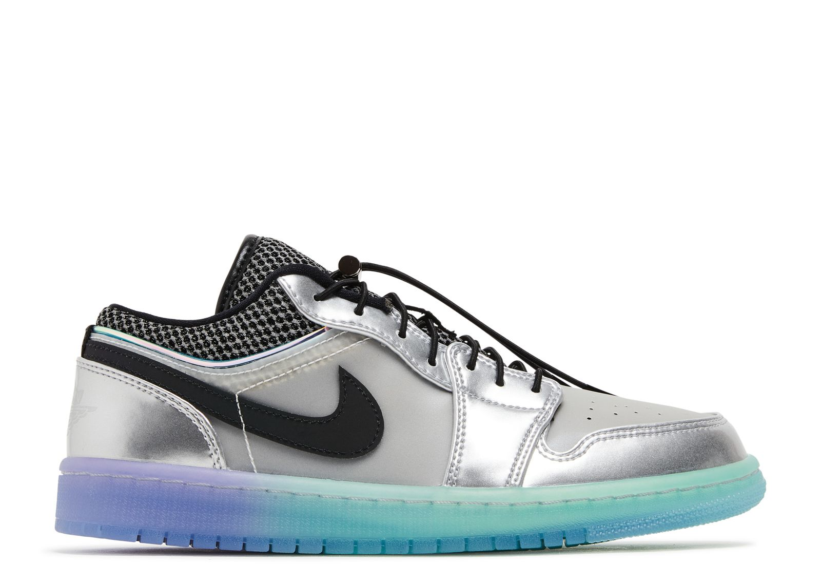 Sneakers Air Jordan (WMNS) Air Jordan 1 Low SE 'Metallic Silver Gradient' | DJ5199-109