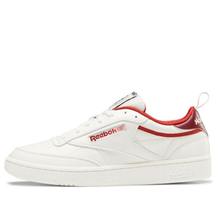 Sneakers Reebok Reebok Club C 85 'Chalk Legacy Red' | FX3358